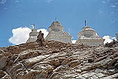 Ladakh - Chortens of the Shey palace 